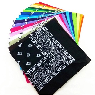 Bandana Faixa Lenço Cabelo Moda Rock Pop Varias Cores