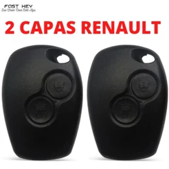 2 Capas Chave Telecomando Alarme Renault Logan Sandero Duster