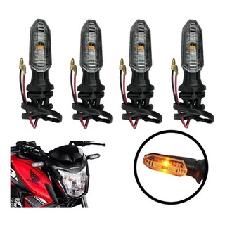 Kit 4 Pisca Led Twister CB300 Fan Titan 125 150 160 2014 2015 2016 2017 2018 2019 2020 2021 2022