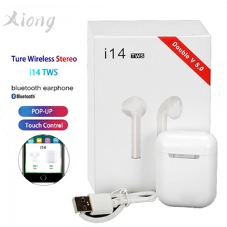 I14 Mini Fone De Ouvido Bluetooth Tws Sem Fio Binaural/Carregamento/Sport/PK i12