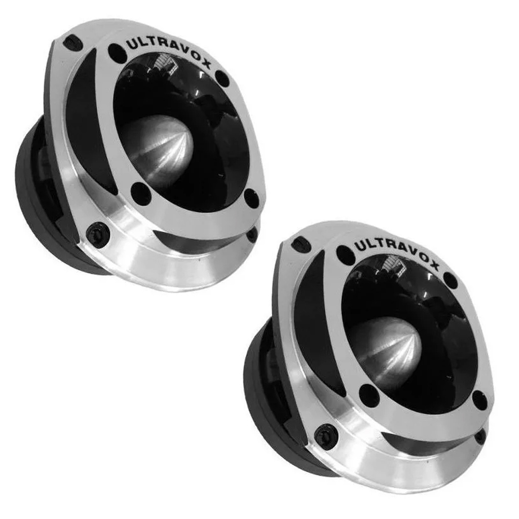 Kit Com 2 Super Tweeter Ultravox Aluminio Utx400 100 Wrms