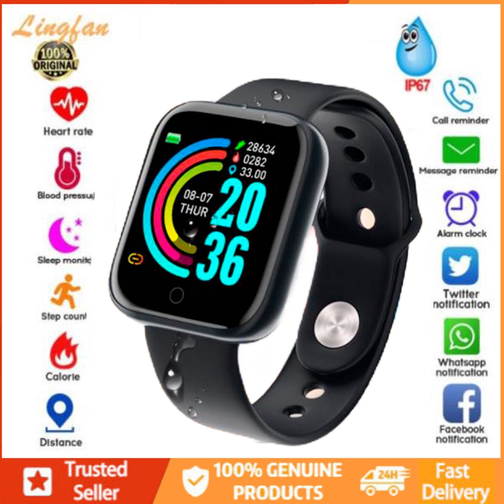 Smartwatch relógio inteligente /smart watch y68/d20