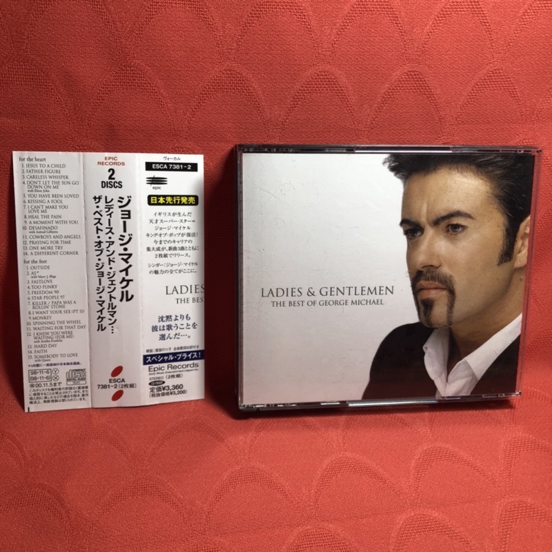 George Michael - Ladies & Gentlemen (The Best Of George Michael) -2xCd album  Japão