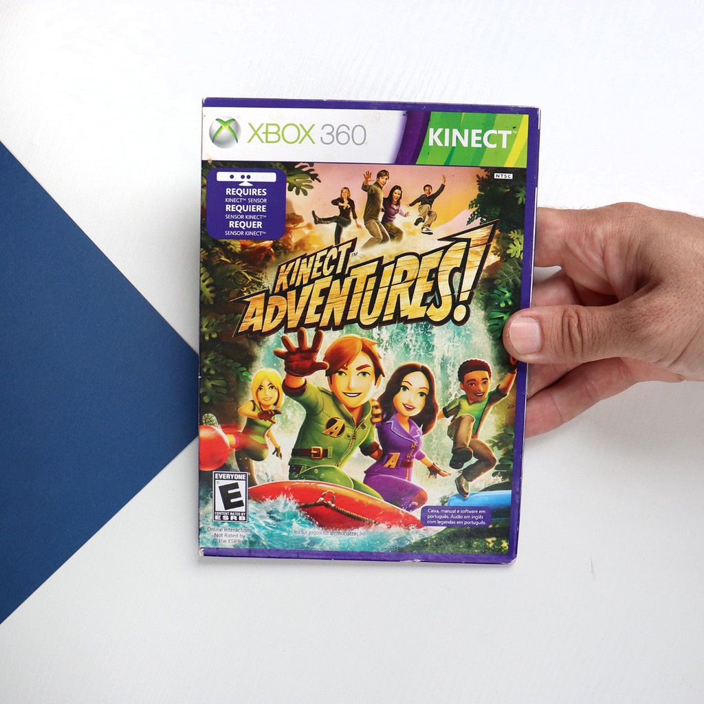 Kinect Adventures - Xbox 360 - ORIGINAL - Semi Novo. | Shopee Brasil