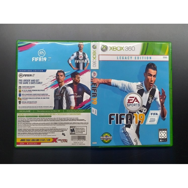 Fifa 19 - Dublado - Repro Xbox 360 lt 3.0 ou Ltu By XGAMELIVE