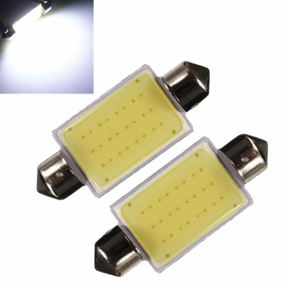 Lampada Torpedo 41mm 12 LEDs 12V Cob Luz Teto Mala Placa em Oferta na Shopee