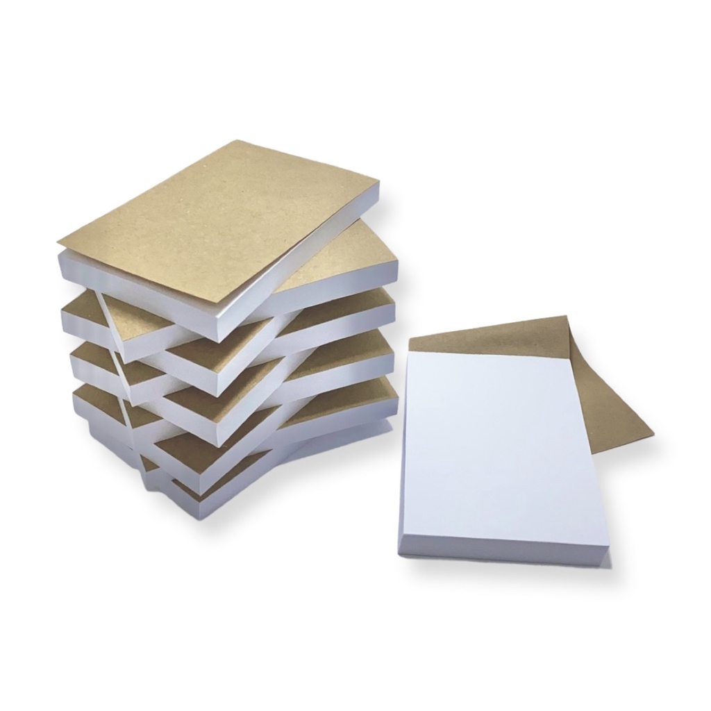 10 Blocos em Branco para Anotações e Rascunho em Oferta na Shopee