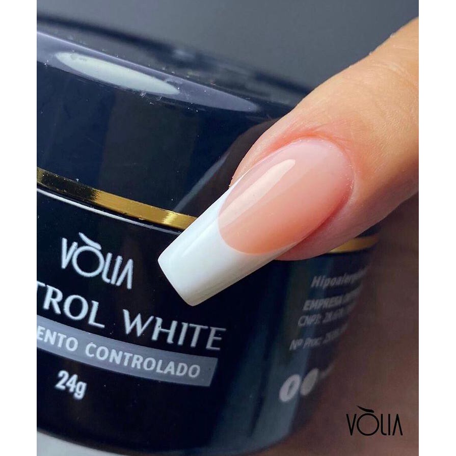 Gel Control White Para Alongamento de Unha Led/Uv 24g Vólia - Corre Que ...