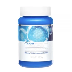 farmstay collagen water full moist cream ampoule 250ml
