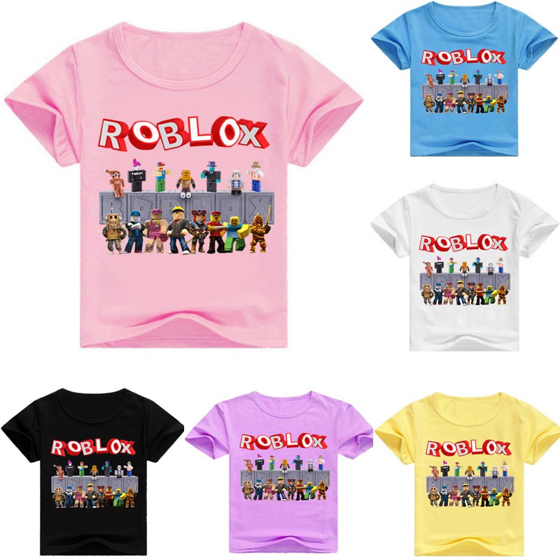 Ready Roblox As Criancas Usam Verao Meninos T Shirt Manga Curta Coreano Bebe Criancas Menino Tops Roupas Shopee Brasil - barriga do sonic t shirt roblox