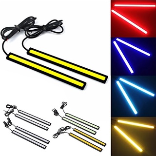 1PCS 17cm COB LED 12V Luzes De Circulação Diurna De DRL Lâmpada De Nevoeiro Para Carro À Prova D