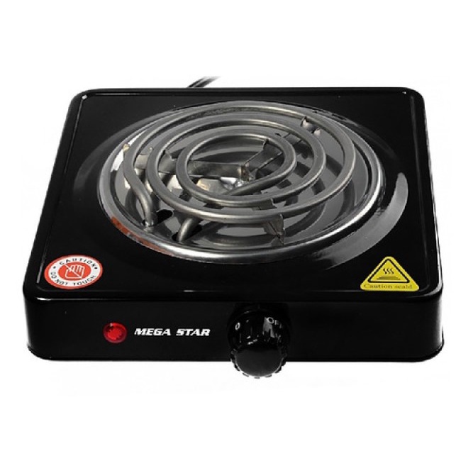 Fogareiro Elétrico Carvão 1 Boca Fogão 1000w 110v
