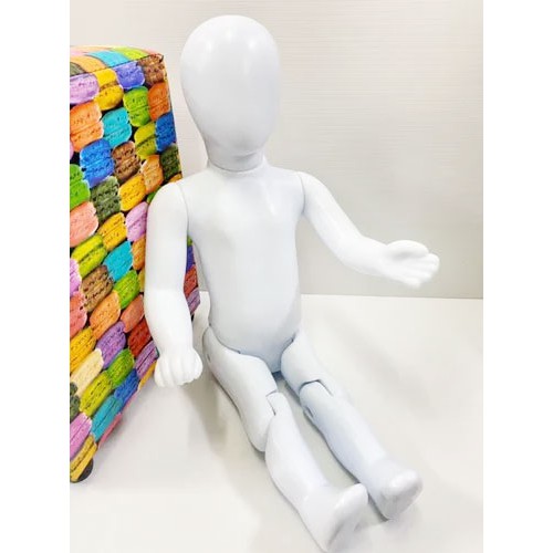 Manequim Bebe Articulado, Bebezinho articulado em plástico, Moda infantil