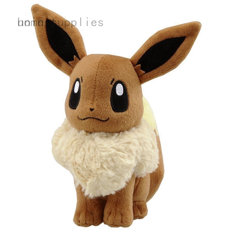 Pokemon eevee pelúcia gigante eevee tamanho grande bonito brinquedos macio  recheado pokemon monstro eevee algodão pelúcia