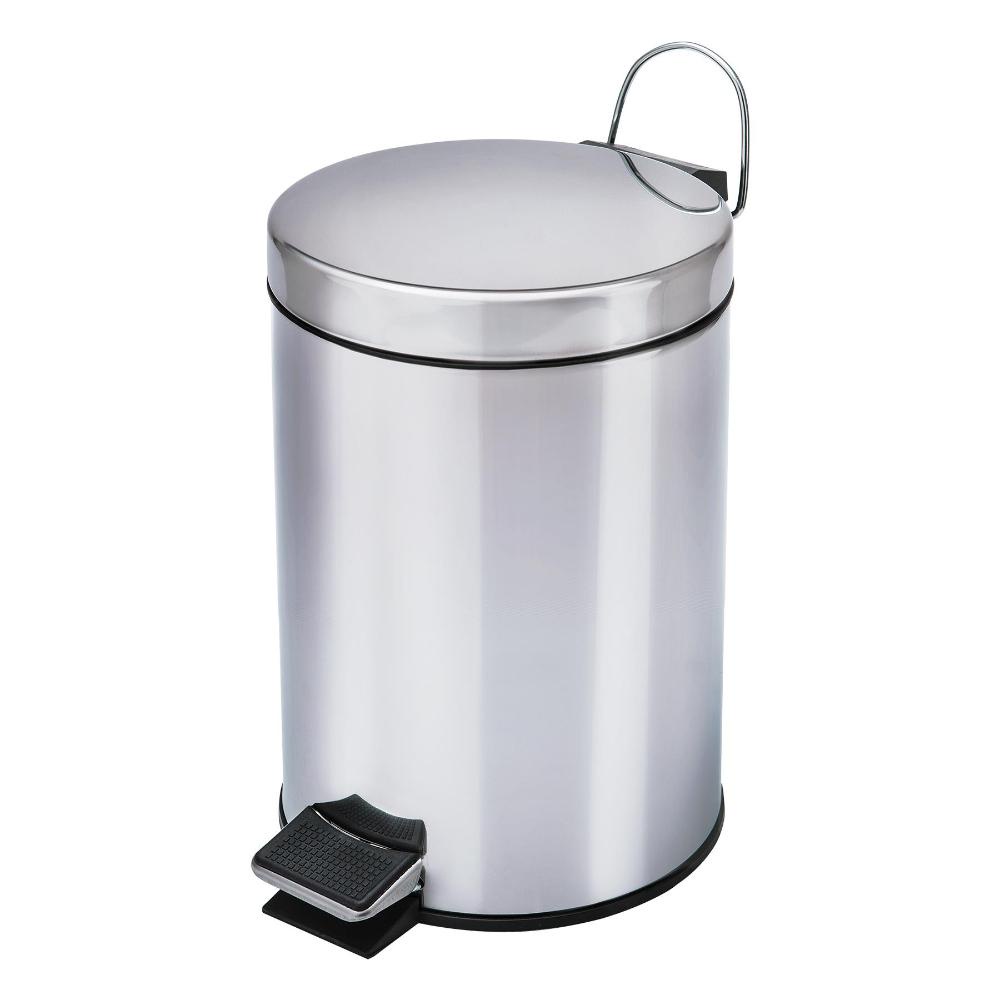 Lixeira aço inox de 3 litros com cesto removível Travel Max