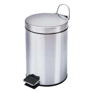 Lixeira aço inox de 3 litros com cesto removível Travel Max em Oferta na Shopee