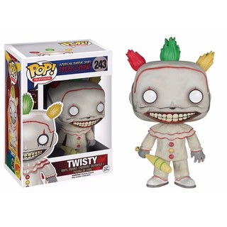 Funko Pop 243 Americano Horror Story Freak Show Twisty The Palhaco Brinquedos Figura De Vinil Shopee Brasil