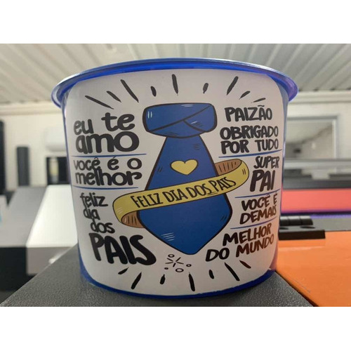 15 Balde Personalizado Pipoca Dia Dos Pais