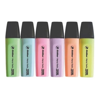 Marca Texto 6 Cores Pasteis  Trend Pastel Goller/yin´s paper em Oferta na Shopee