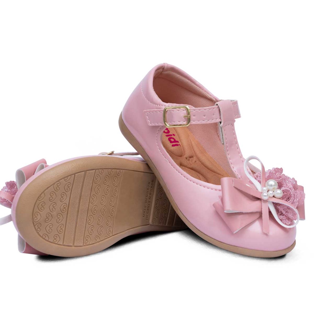 Sapatilha Infantil Feminina Salomé Sapato Menina Festa 21.26 em Oferta na Shopee