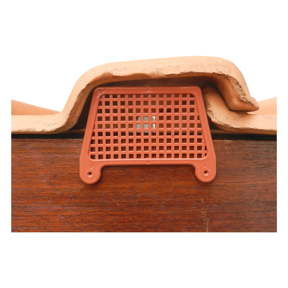 Kit Com 50 Peças (rende 9,5m) - Passarinheira Grade Ventilada Telha Colonial Silva/Romana