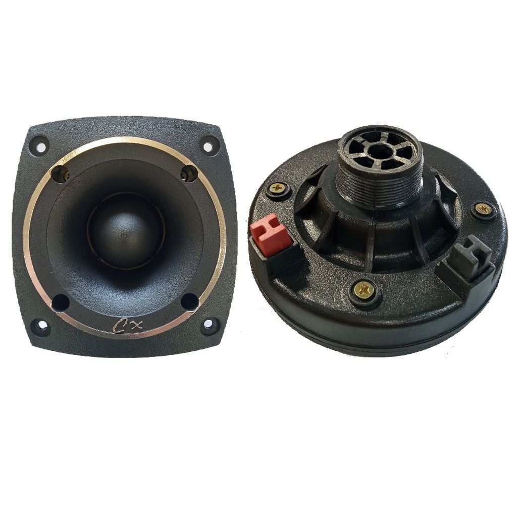 Kit 1 Tuiter 150wrms Tweeter Profissional + 1 Driver Corneta 150wrms Driver + 2 Capacitor