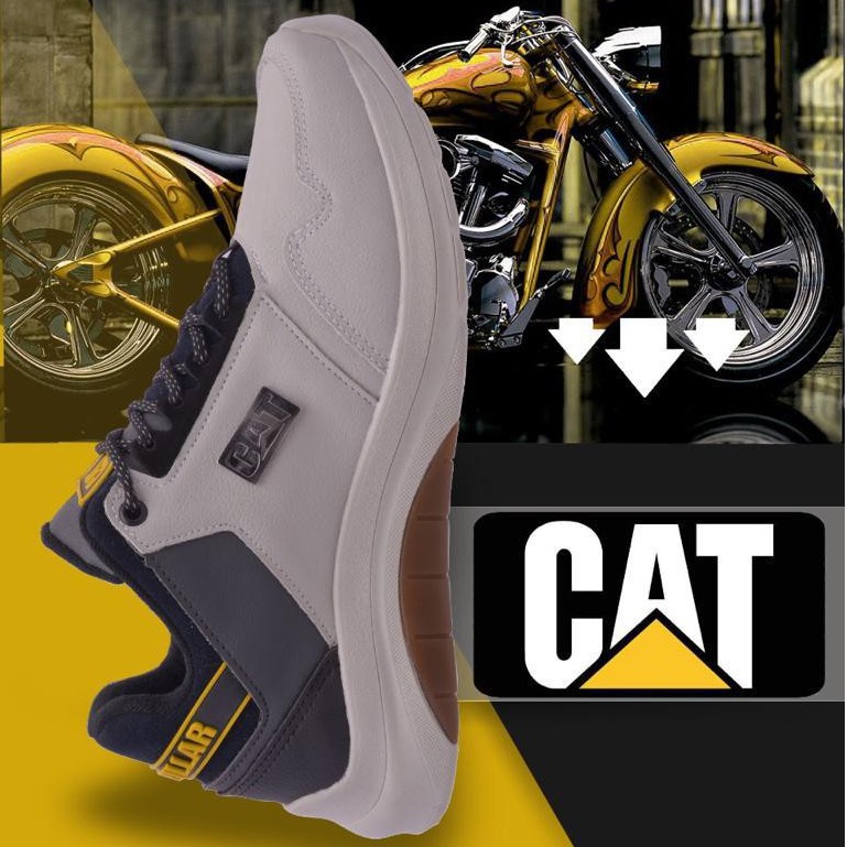 Bota Couro Ecológico Cat Leve Promoção