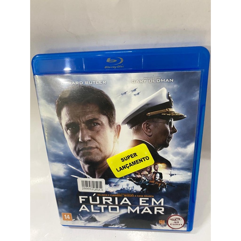 FURIA EM ALTO MAR - BLURAY USADO ORIGINAL