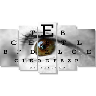 Quadro Recepção Oculista Oftalmologista Clínica De Olhos em Oferta na Shopee