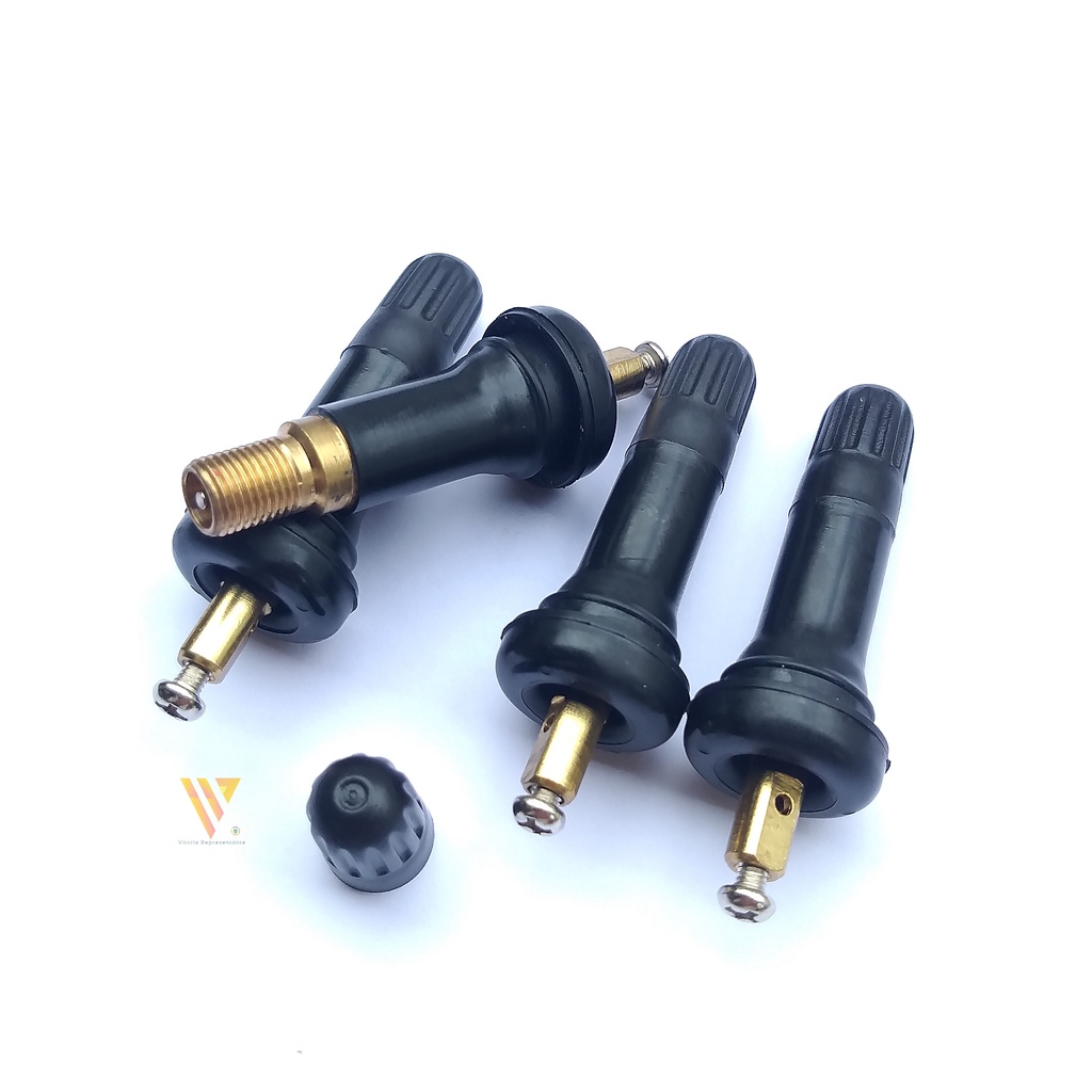 4 Bico Válvula De Sensor Tpms De Roda Gm Onix, Prisma Pneu
