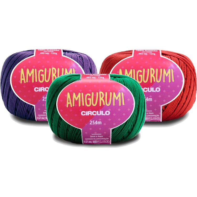 Fio Amigurumi Círculo 125g em Oferta na Shopee
