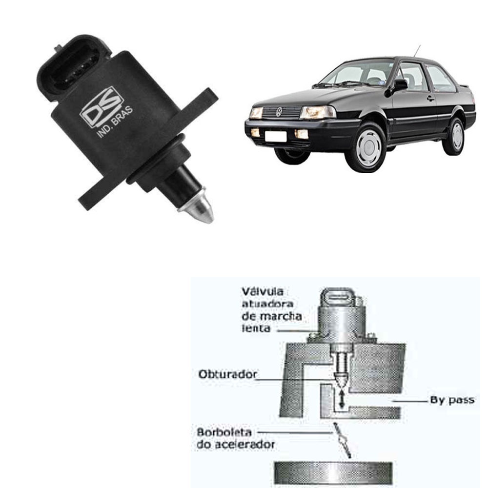 ATUADOR DE MARCHA LENTA -FIORINO/TEMPRA/UNO/GOL/PARATI-1602