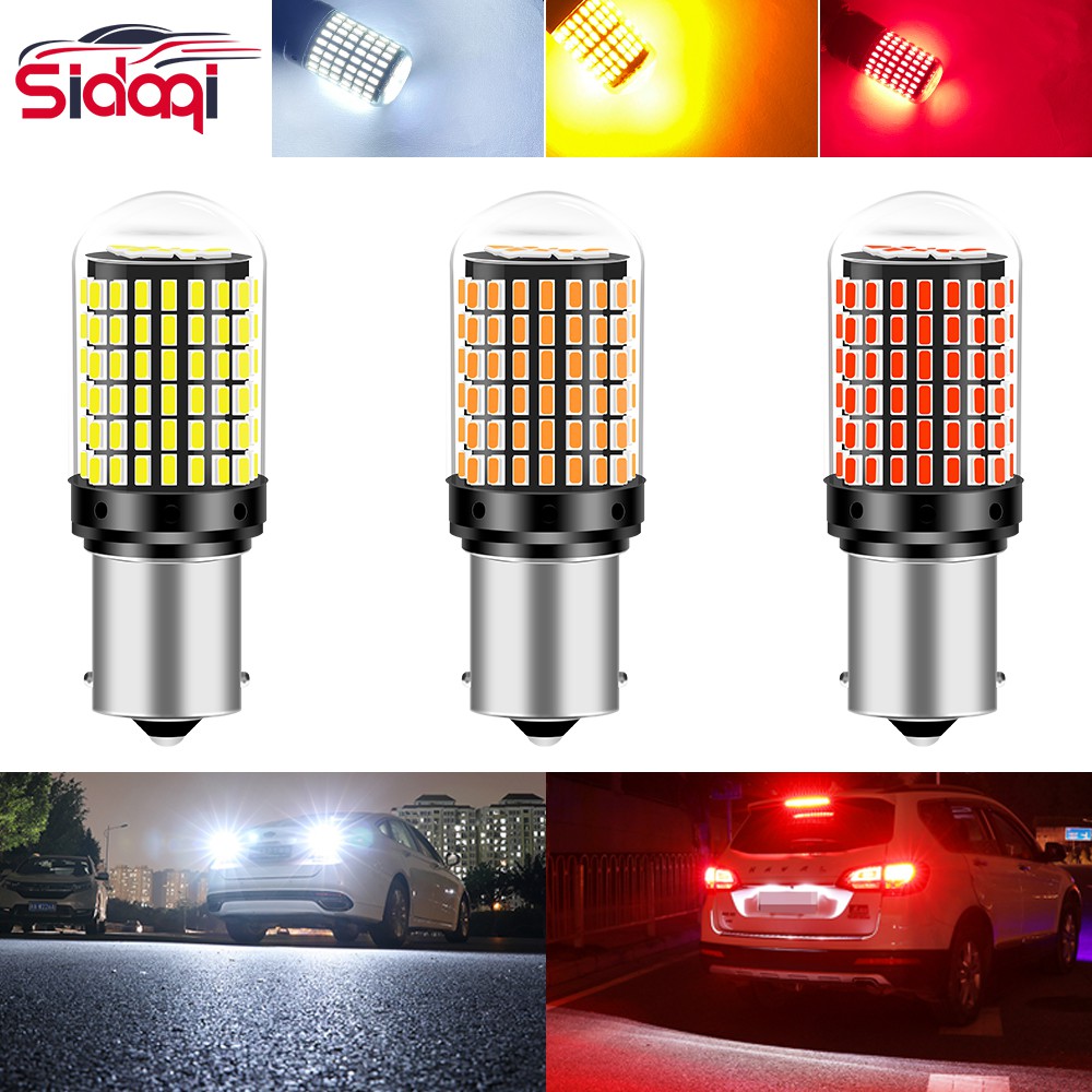 Lâmpada De Seta De Volta Led De Freio Para Carro 144LED CanBus 1156 BA15S BAU15S P21W T20 7440