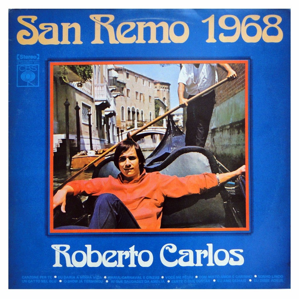CD ROBERTO CARLOS 1968 SAN REMO