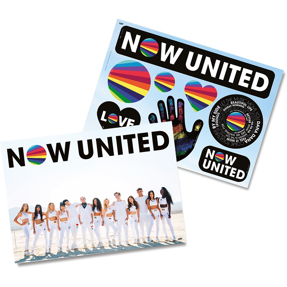 Kit Decorativo para Festa Now United 9 peças Festcolor - Inspire sua Festa Loja