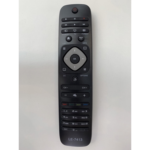 Controle Remoto Para Smart TV Philips LED LE-7413