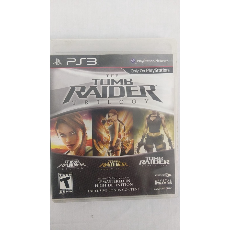 The Tomb raider trilogy ps3 midia fisica