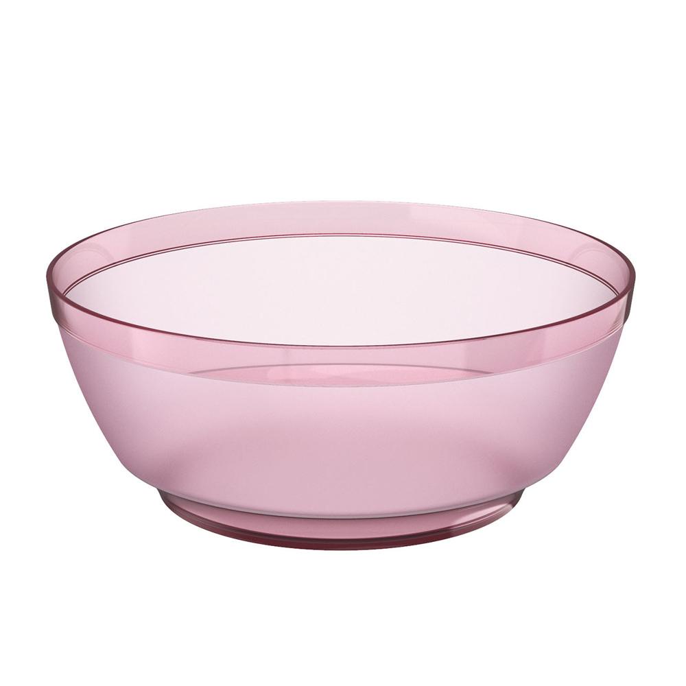 Saladeira Redonda Luna 3,5 Litros SL230 Rosa OU - Home & Living