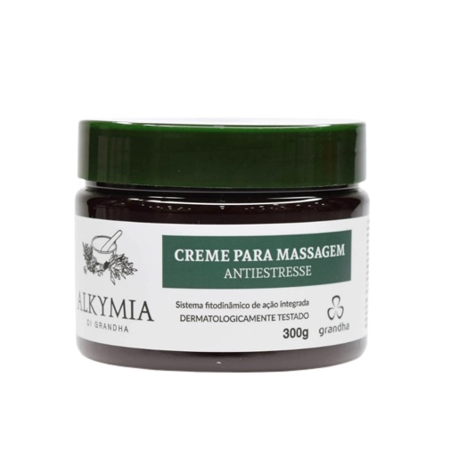 Creme Para Massagem Antiestresse 300g - Alkymia di Grandha em Oferta na Shopee