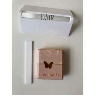 Aparador de sabonete em acrílico. em Oferta na Shopee