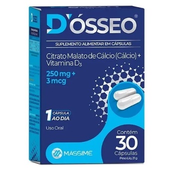 Vitamina Dosseo `(dosseo) Igual Prosso Vit D3 30 Comp