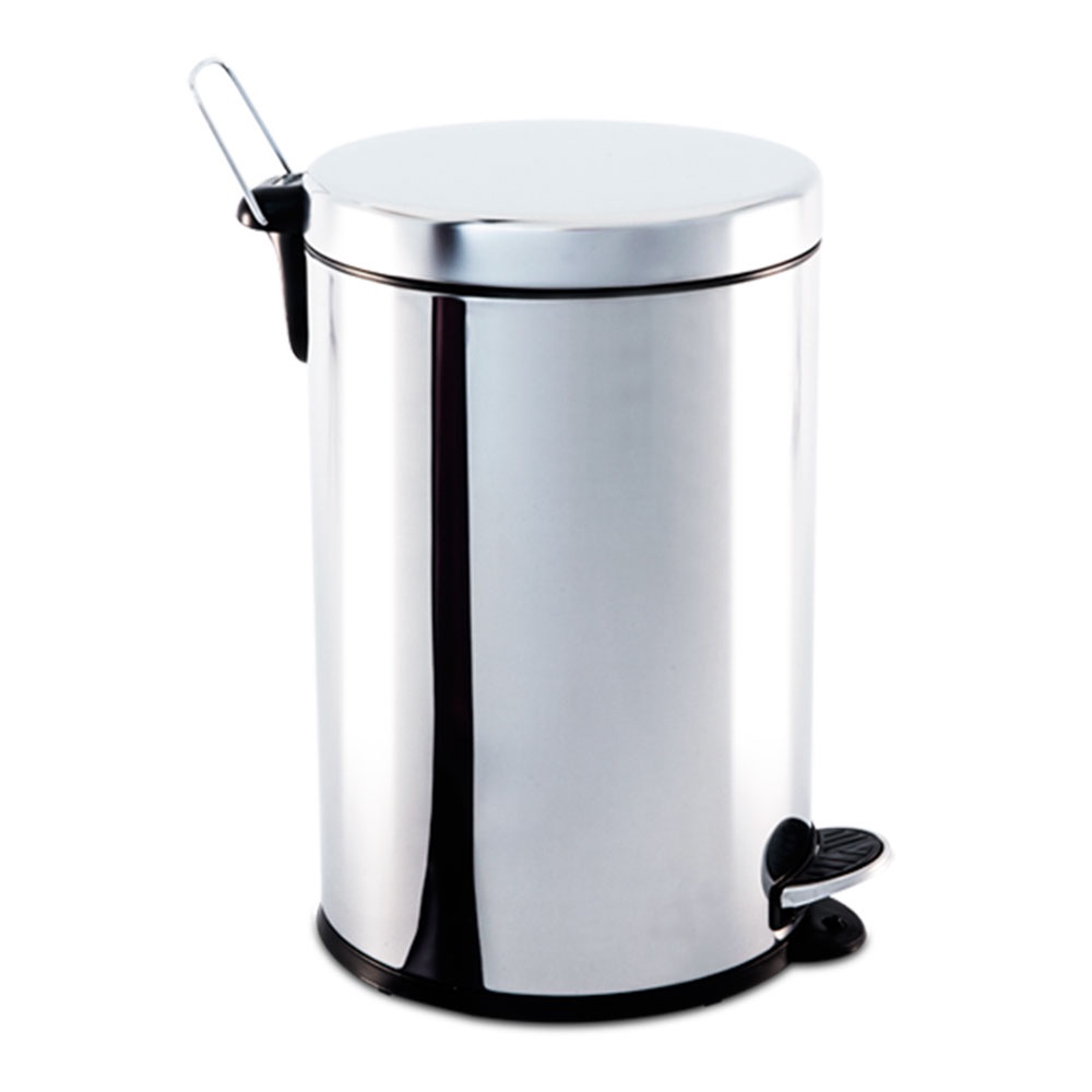 Lixeira Brinox Inox com Pedal e Balde 5L