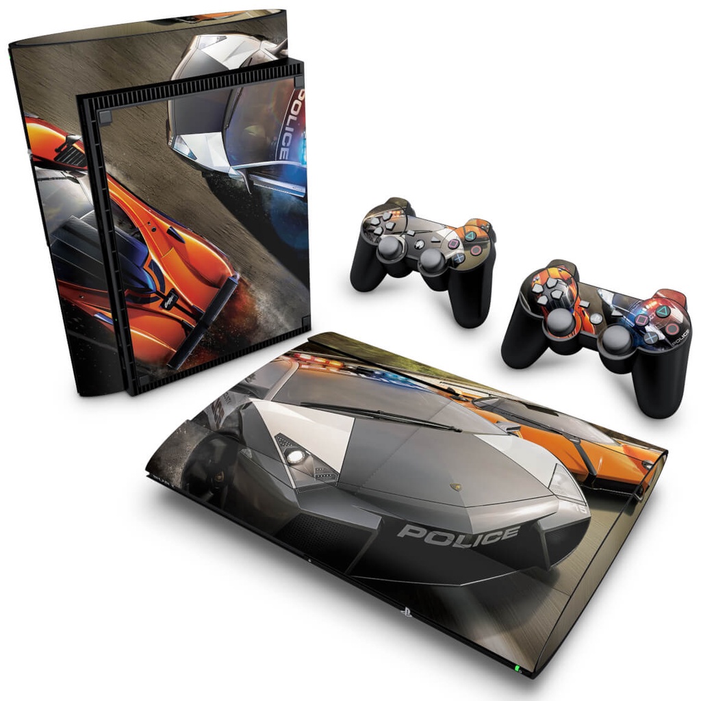 Skin PS3 Super Slim Adesivo - Need For Speed Hot Pursuit