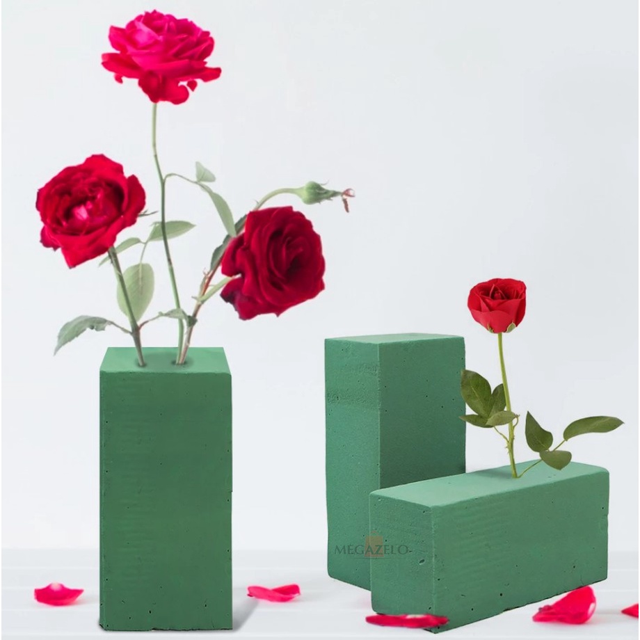 Espuma Florista Para Arranjos de Flores Caixa Com 12 Unidades Esponja  Floral Para Decoração De Festas Casamento Igreja Arranjos Vasos | Shopee  Brasil