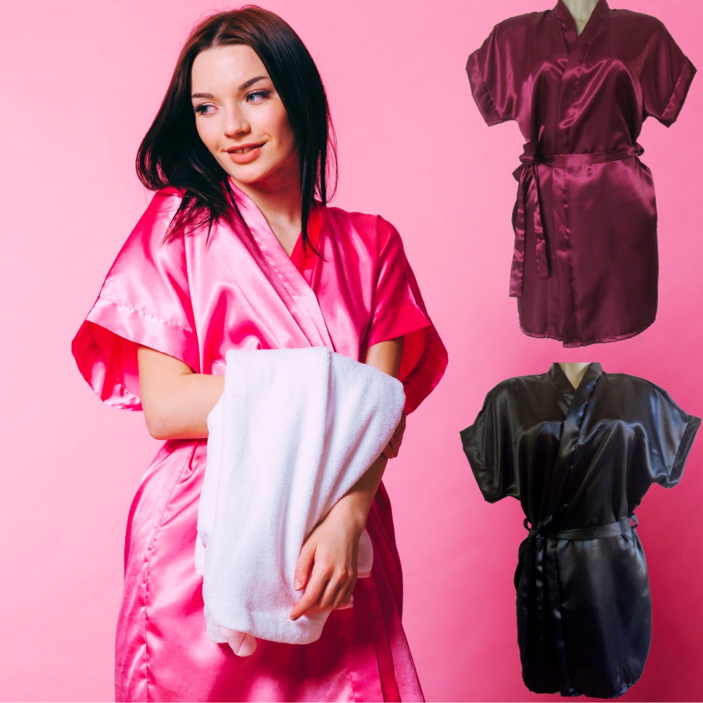 Hobby Cetim Feminino Charmousse Manga Curta POLIÉSTER