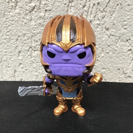 Thanos Os vingadores Marvel Colecionável Impressão 3D