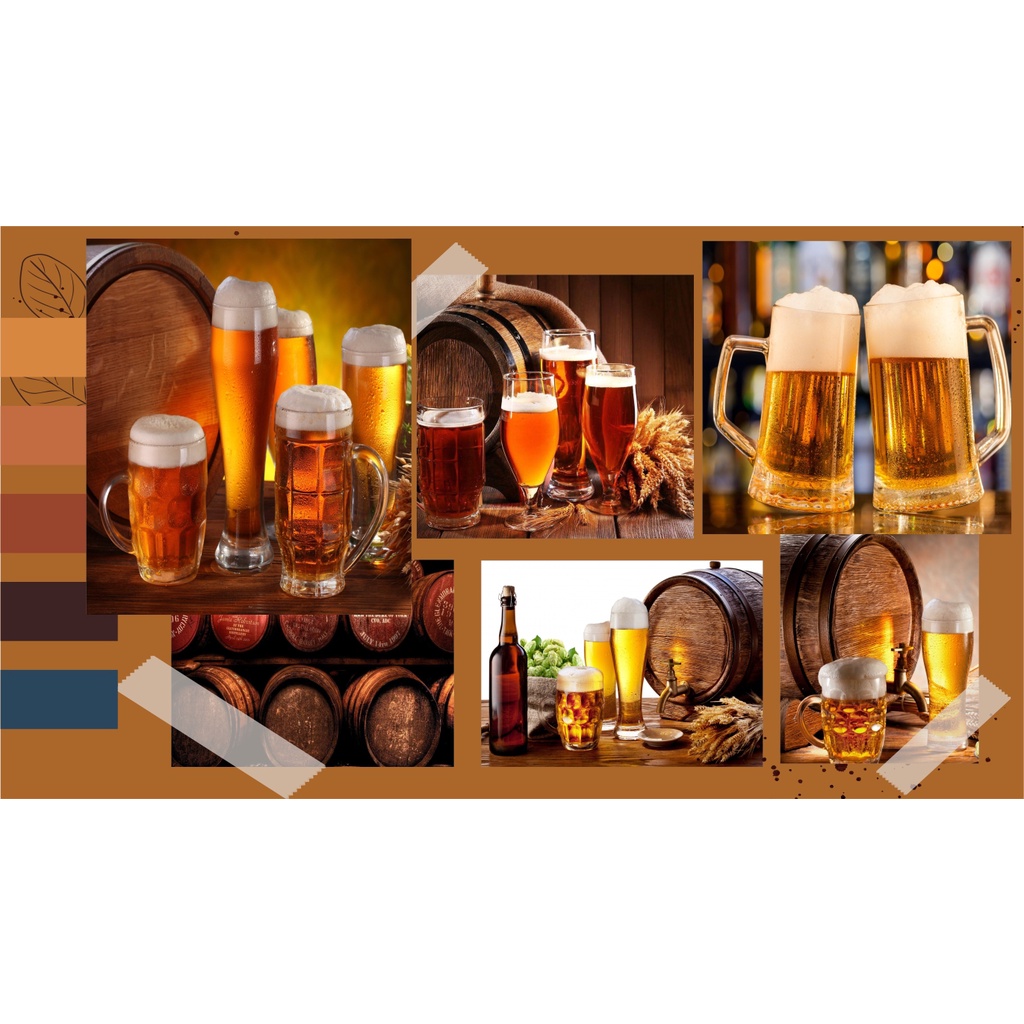 Adesivo Decorativo Parede Bebidas Cerveja Chopp Varias Imagens Em Um Adesivo