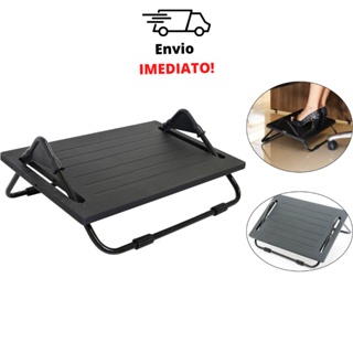 Apoio para os pés descanso para os pes apoio ergonomico com regulagem em MDF Multivisão em Oferta na Shopee