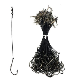 Anzol 6/0 Encastoados Cabo Flex Black - 5 unidades - Marine Sports