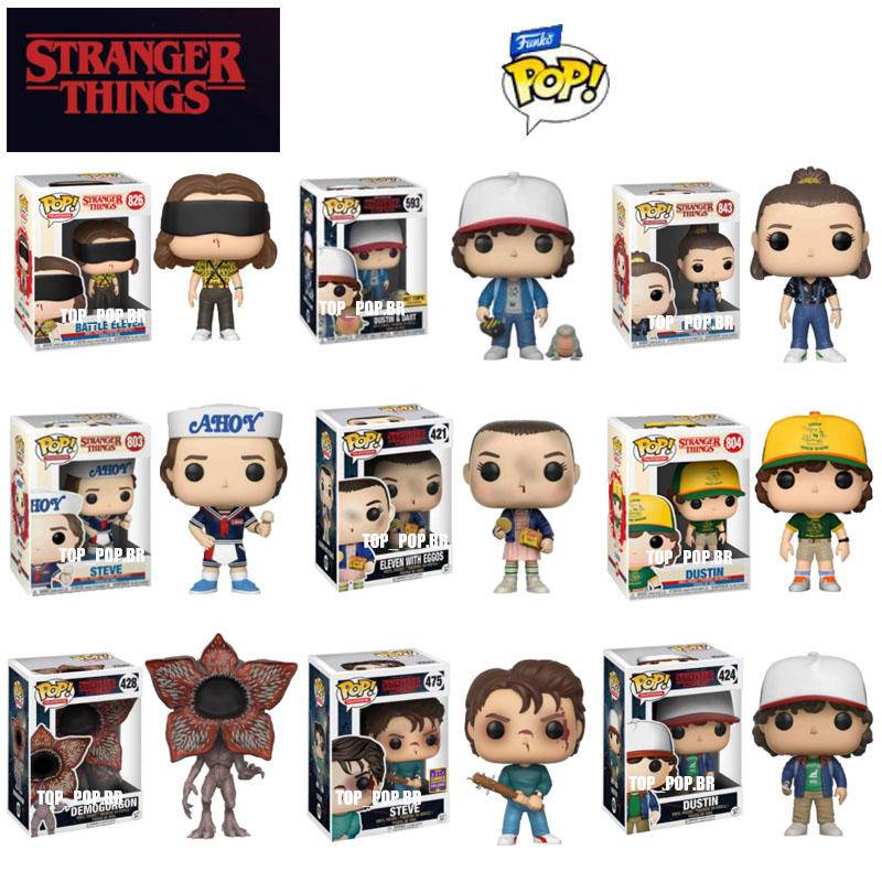 Funko Pop Stranger Things Little 11 Piranha Figure Brinquedos | Shopee ...